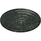 Ekena Millwork Carton Ceiling Medallion (For Canopies up to 2 5/8"), 12 5/8"OD x 1"P, Painted Turtle Crackle CM13CAPTC - alternate 3
